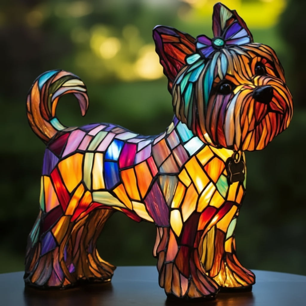 Art LED Night Lamp – Dog Breed Portraits for Elegant Home Decor