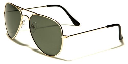 Vintage-Style Polarized Pilot Sunglasses for Men and Women - Unisex Aviator Shades