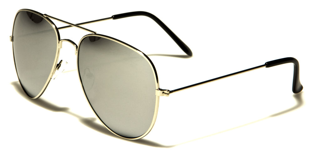 Vintage-Style Polarized Pilot Sunglasses for Men and Women - Unisex Aviator Shades