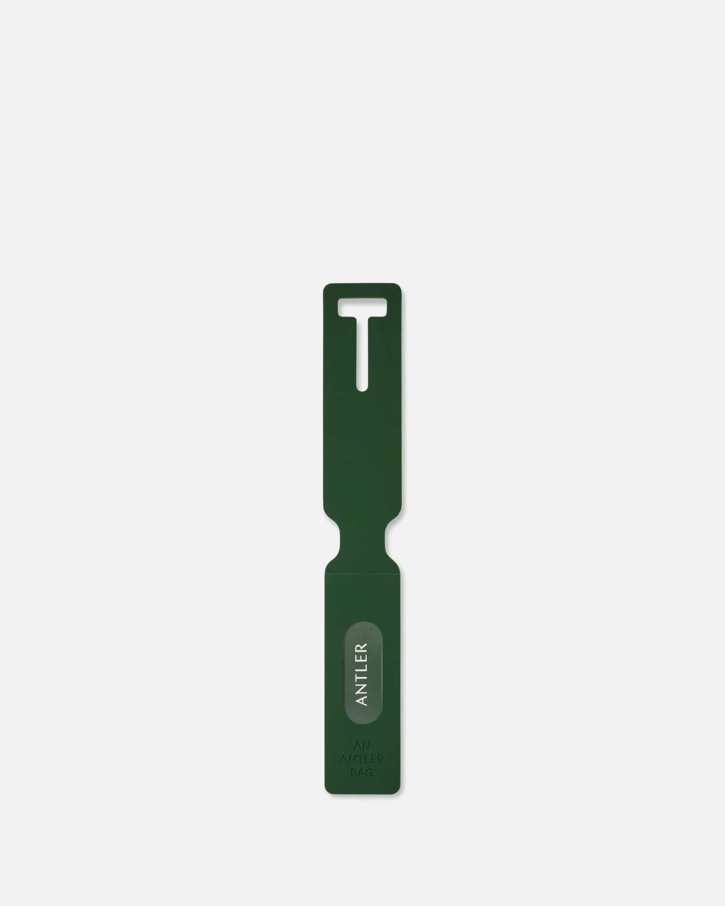 Antler Green Luggage Tag - Durable Travel Accessory