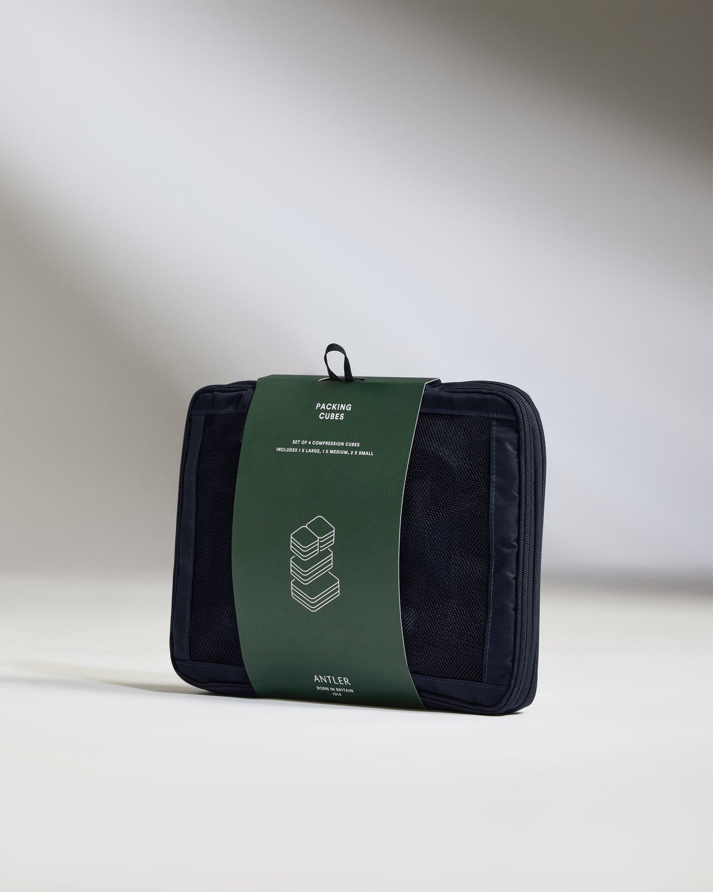 Navy Blue Packing Cubes – 4-Piece Set for Effortless Travel Organization