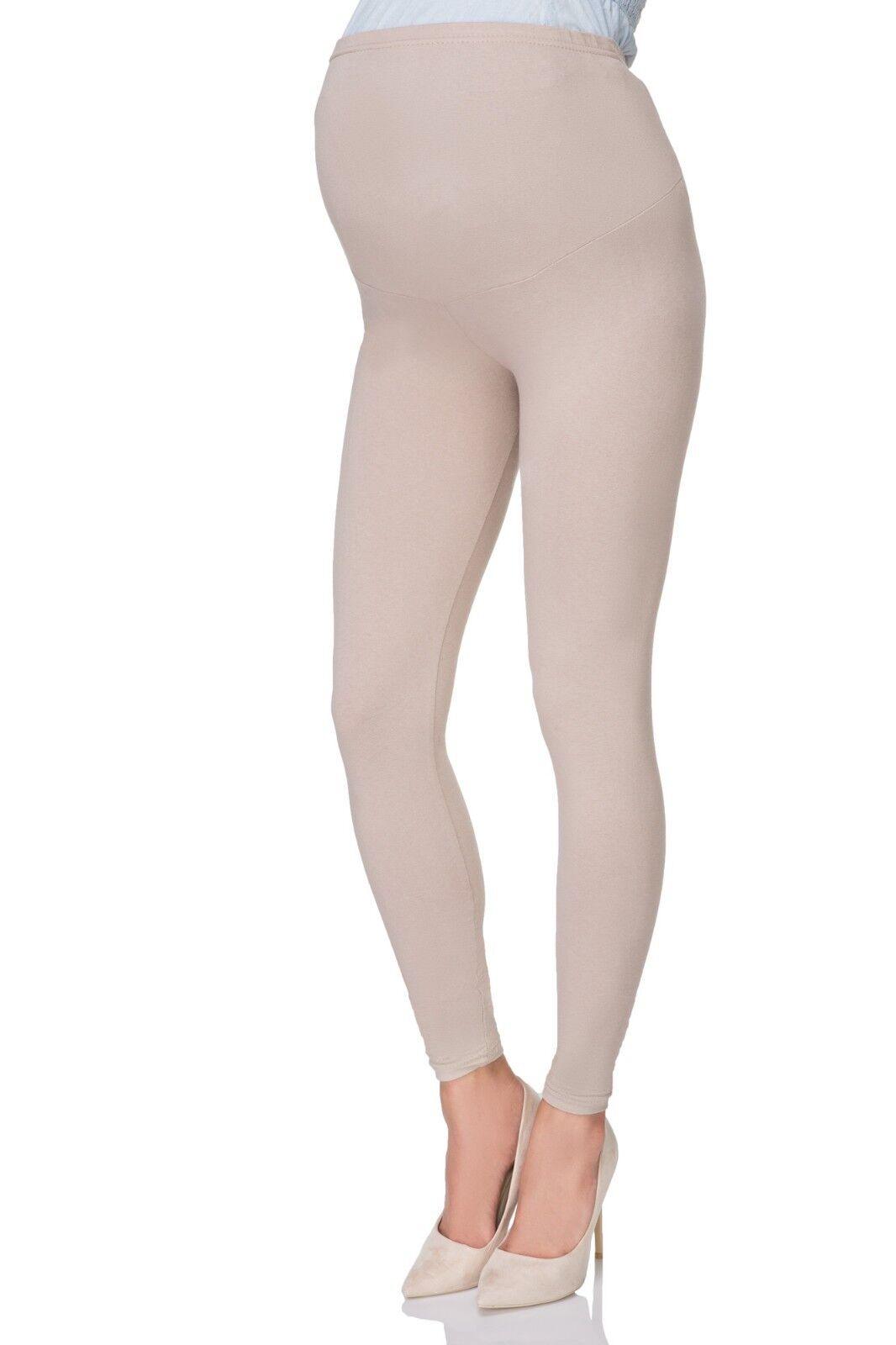 Cozy Fleece-Lined Maternity Leggings – Thick, Soft, Full-Length Cotton Pregnancy Pants for Warmth