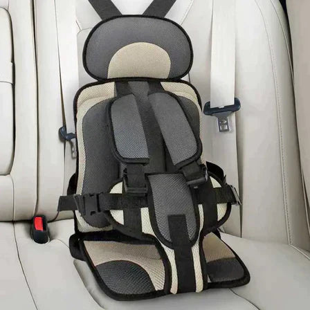 Travel-Ready Portable Child Car Seat — Ultra-Compact & Padded for Comfort