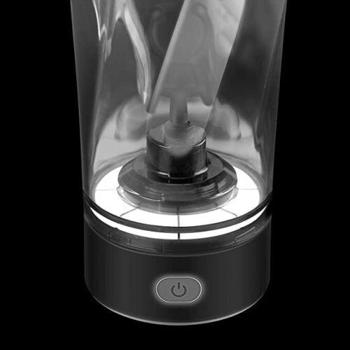Electric Protein Shaker Bottle — BPA-Free Tritan, USB-Rechargeable