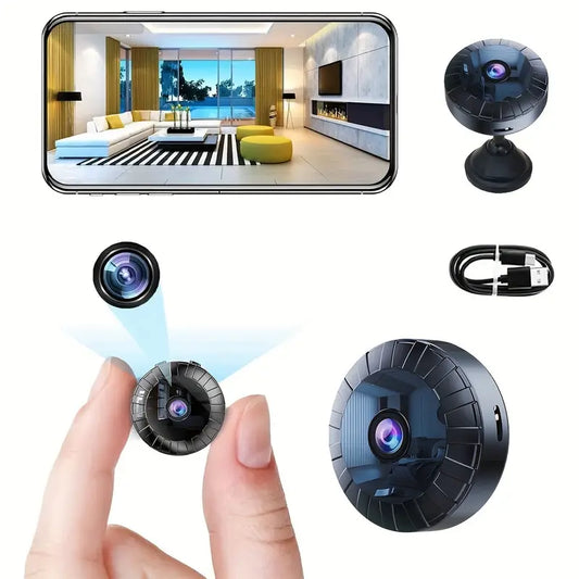 Compact Wi-Fi Security Camera 4K – Indoor and Outdoor Monitoring