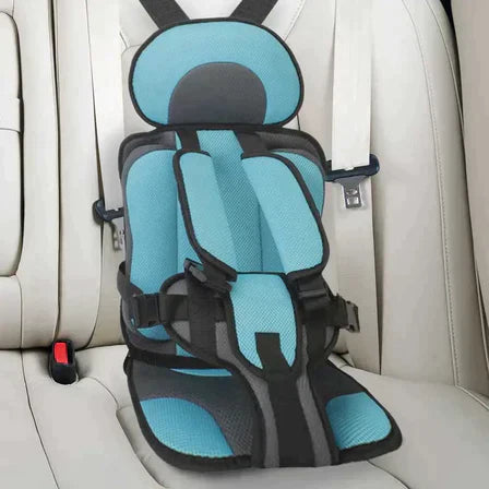 Travel-Ready Portable Child Car Seat — Ultra-Compact & Padded for Comfort