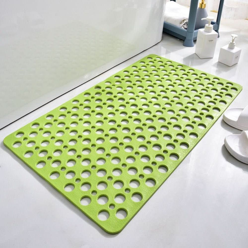 Slip-Resistant Shower Mat with Quick-Drain Surface