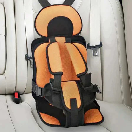 Travel-Ready Portable Child Car Seat — Ultra-Compact & Padded for Comfort