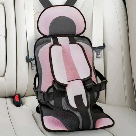 Travel-Ready Portable Child Car Seat — Ultra-Compact & Padded for Comfort