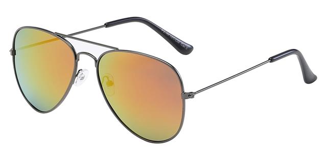 Vintage-Style Polarized Pilot Sunglasses for Men and Women - Unisex Aviator Shades