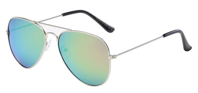 Vintage-Style Polarized Pilot Sunglasses for Men and Women - Unisex Aviator Shades