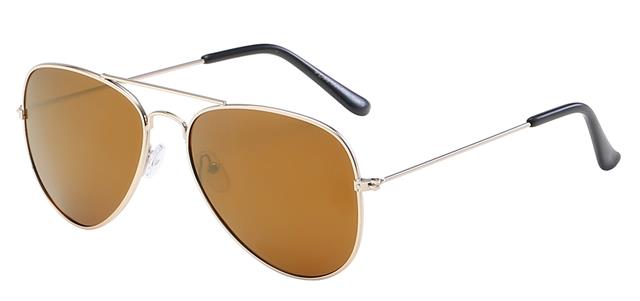 Vintage-Style Polarized Pilot Sunglasses for Men and Women - Unisex Aviator Shades