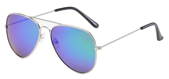 Vintage-Style Polarized Pilot Sunglasses for Men and Women - Unisex Aviator Shades