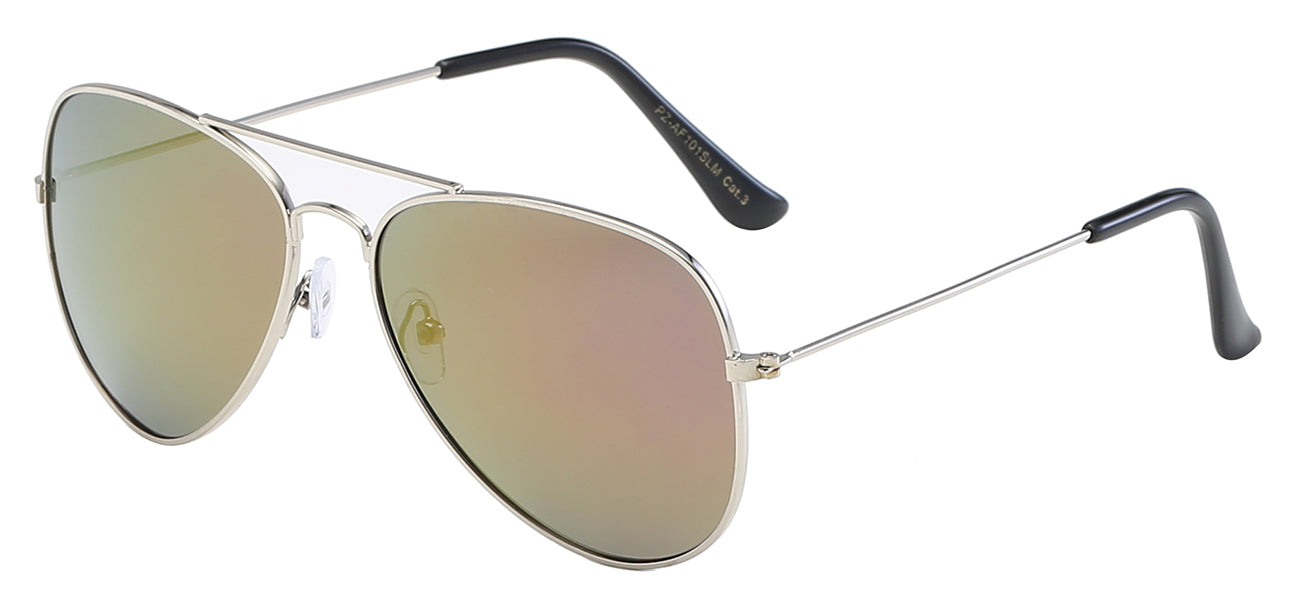 Vintage-Style Polarized Pilot Sunglasses for Men and Women - Unisex Aviator Shades