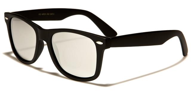 Designer Polarized Unisex Retro Square Sunglasses - Timeless Classic Style