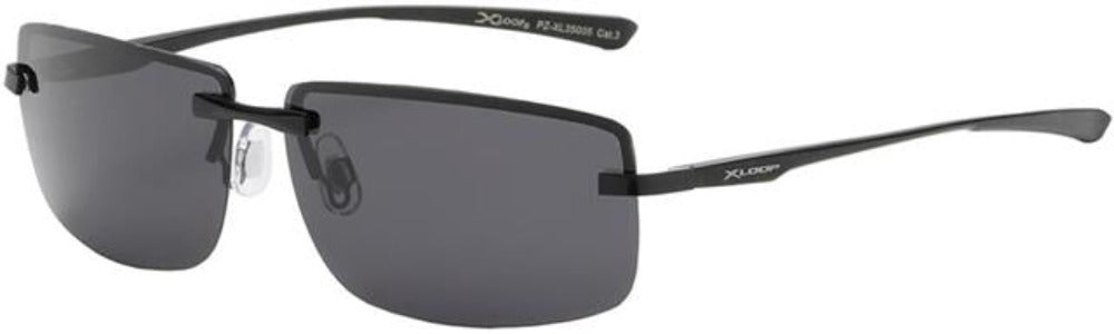 X-Loop Metal Polarised Rimless Sunglasses for Driving and Fishing