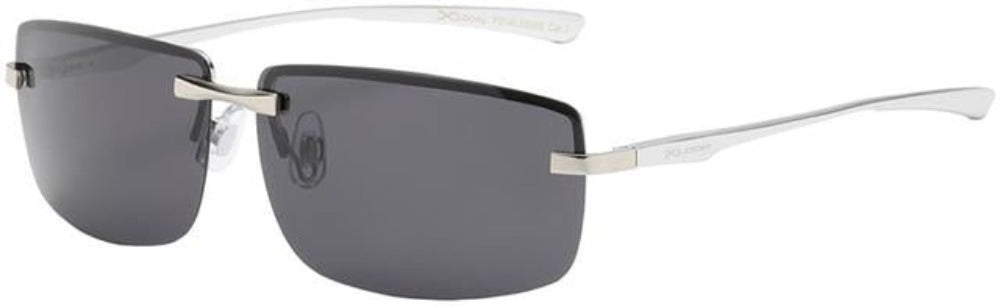 X-Loop Metal Polarised Rimless Sunglasses for Driving and Fishing