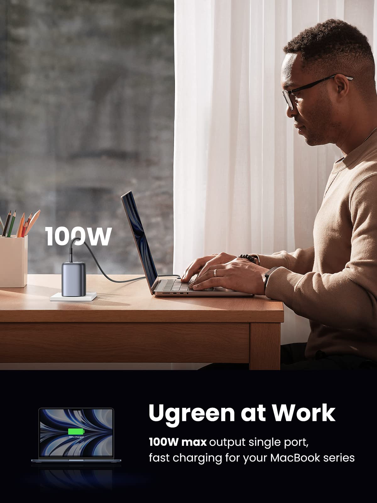 UGREEN Nexode 100W 4-Port USB Charger