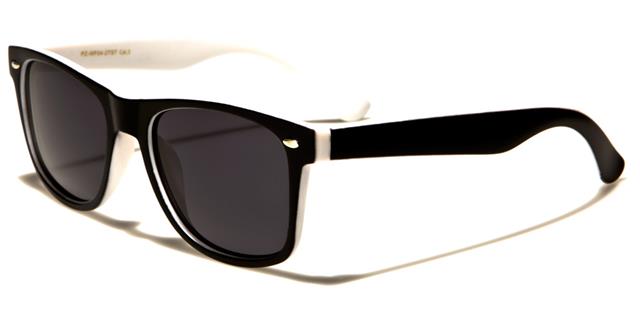 Designer Polarized Unisex Retro Square Sunglasses - Timeless Classic Style