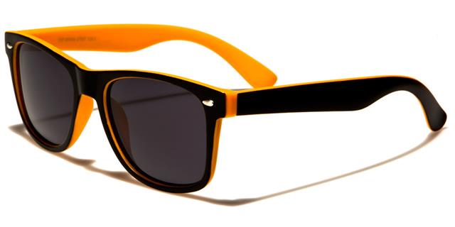Designer Polarized Unisex Retro Square Sunglasses - Timeless Classic Style