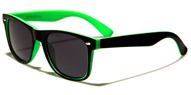 Designer Polarized Unisex Retro Square Sunglasses - Timeless Classic Style
